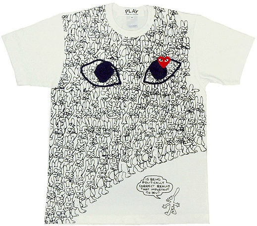 cdg x matt groening