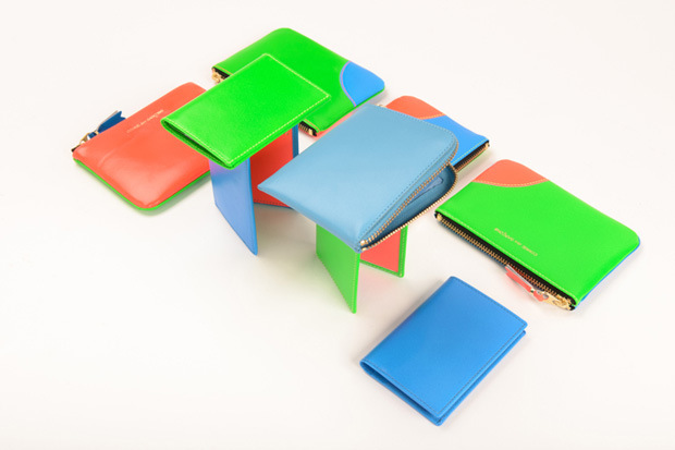 COMME des GARCONS 2013 Spring/Summer Fluo Wallets