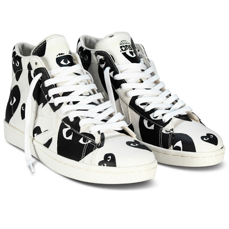 PLAY COMME GARCONS x Converse Pro Leather COMME des GARCONS Information